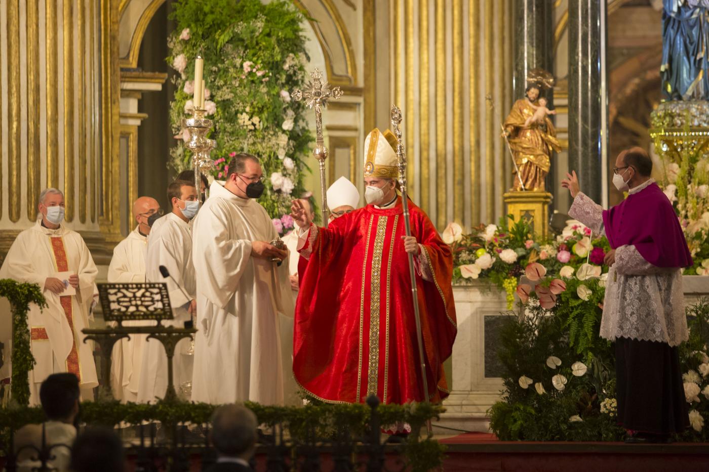 Solemne Eucaristía con motivo del 25 aniversario de la ordenación episcopal de D. Jesús Catalá // A. CABRERA