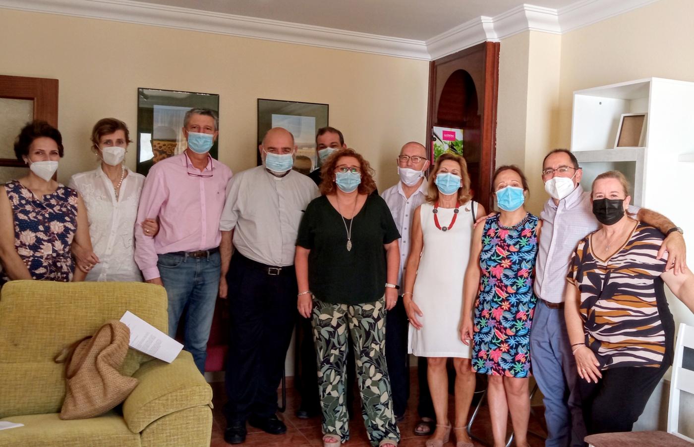 Bendición de la casa de acogida