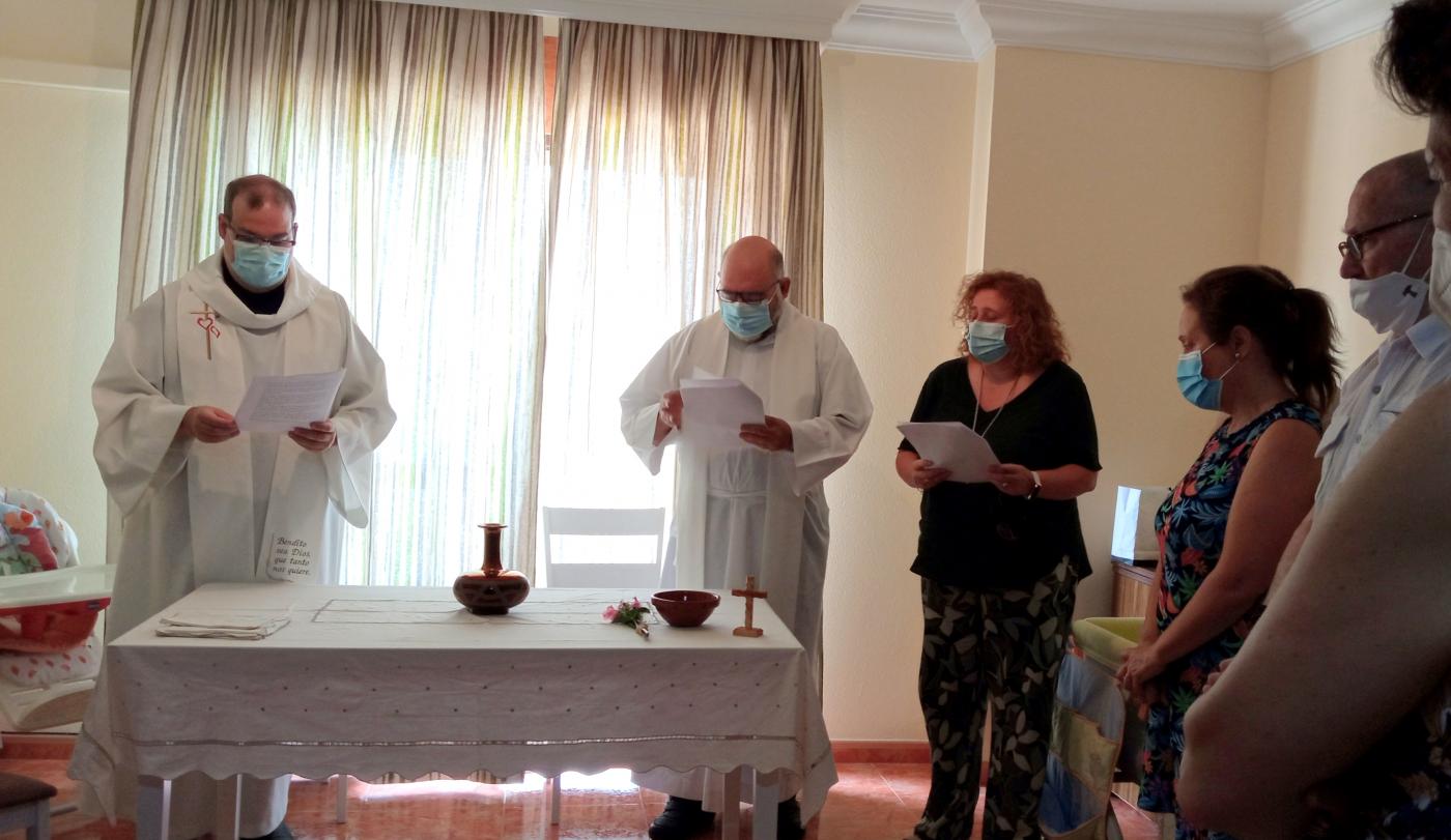 Bendición de la casa de acogida