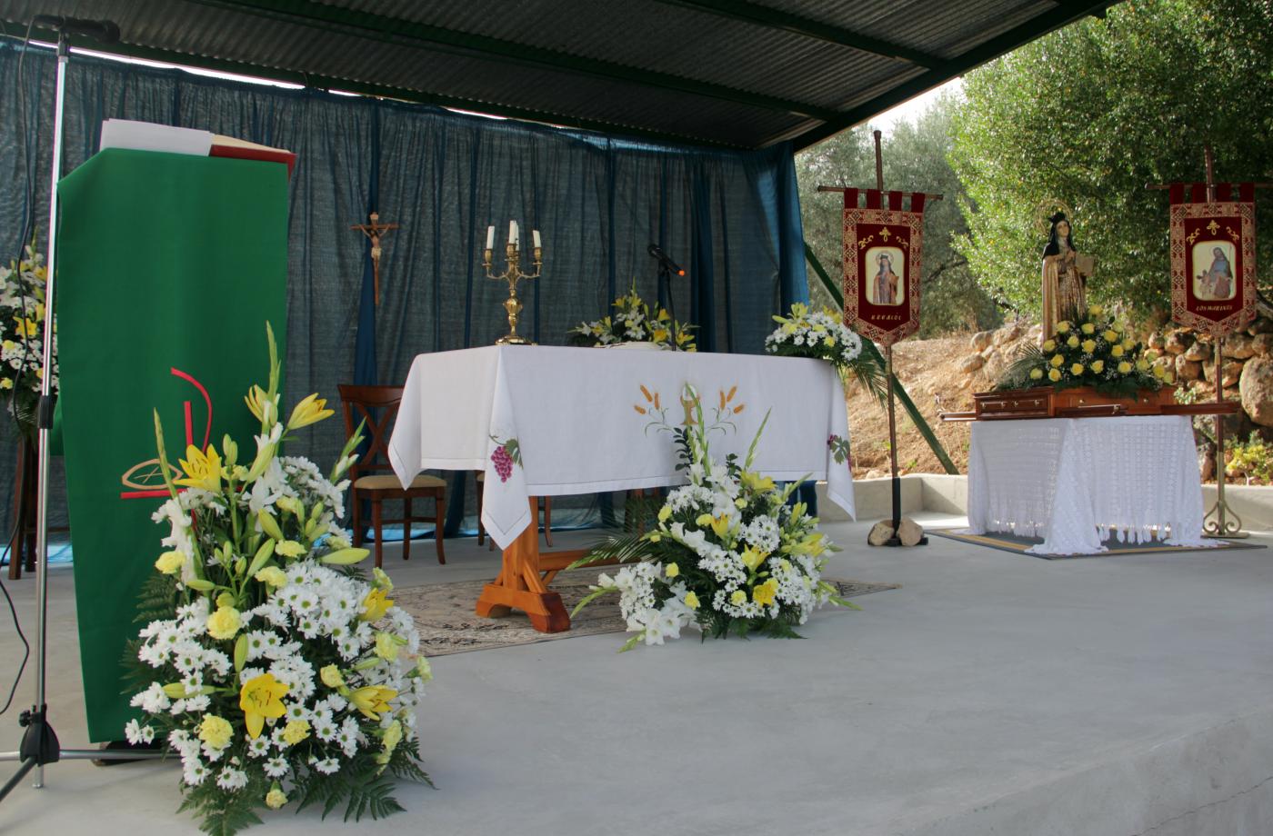 Visita Pastoral de D. Jesús Catalá a las pedanías de Los Marines y El Regalón, en Periana