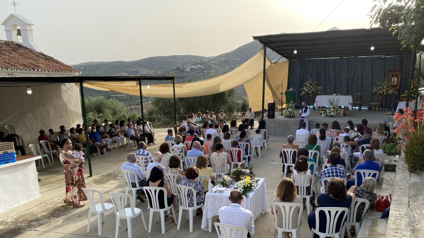 Visita Pastoral de D. Jesús Catalá a las pedanías de Los Marines y El Regalón, en Periana