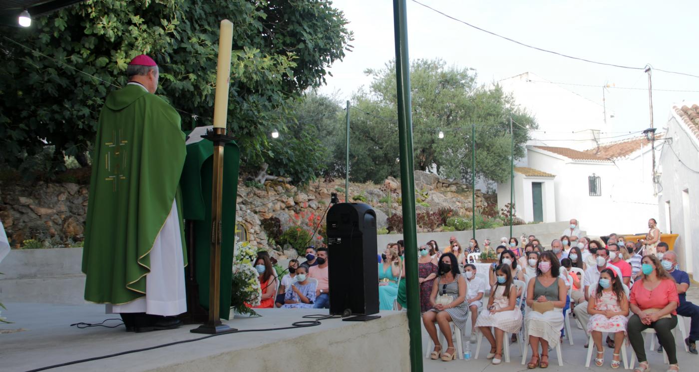 Visita Pastoral de D. Jesús Catalá a las pedanías de Los Marines y El Regalón, en Periana