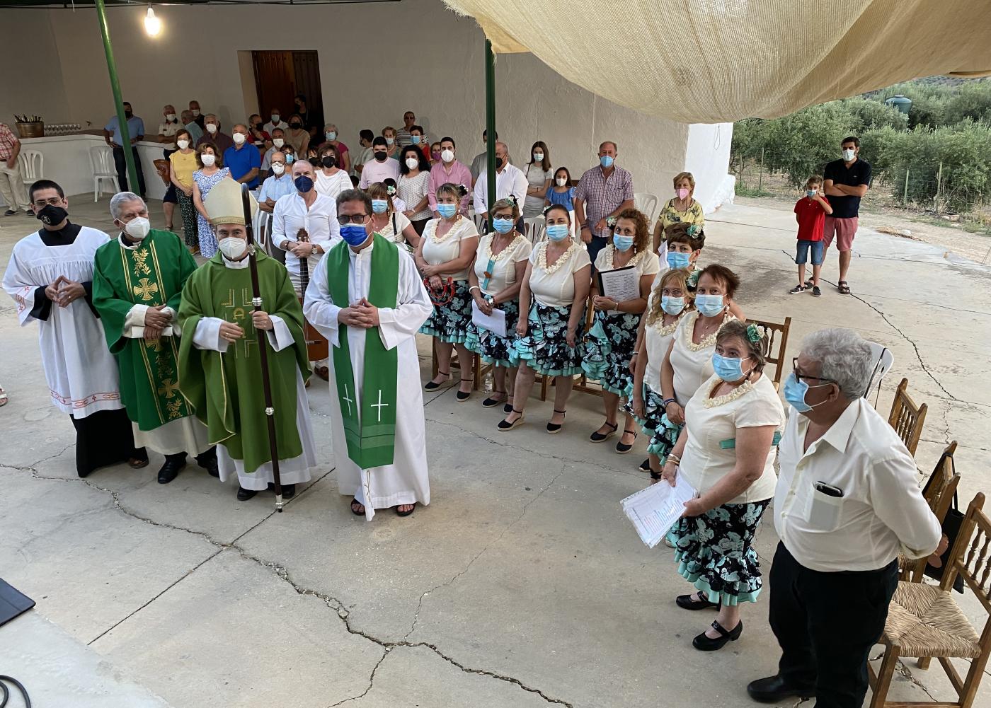 Visita Pastoral de D. Jesús Catalá a las pedanías de Los Marines y El Regalón, en Periana