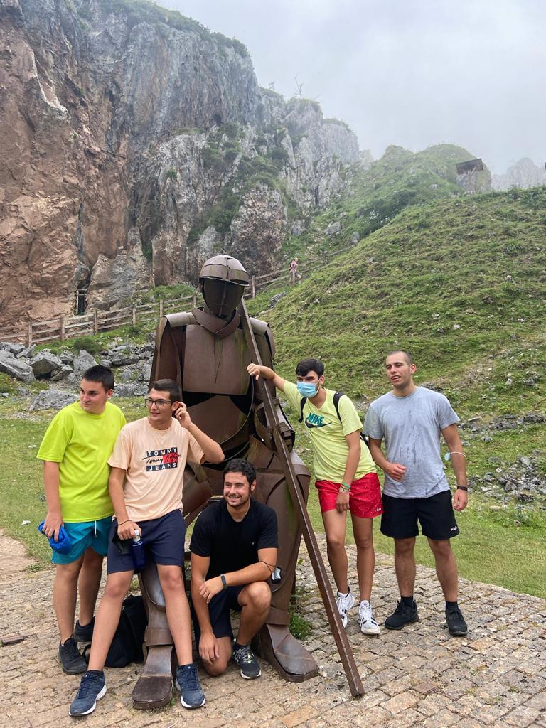 El Seminario Menor peregrina Buscando el norte