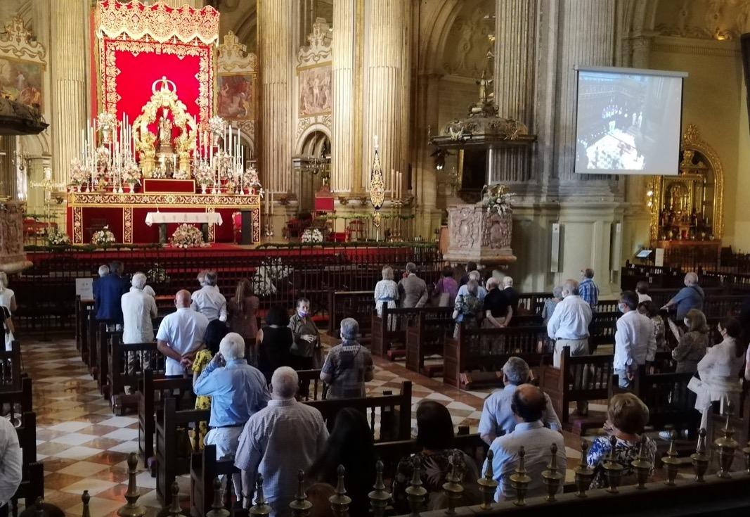 La Patrona de la Diócesis en la Catedral de Málaga // A. MORENO