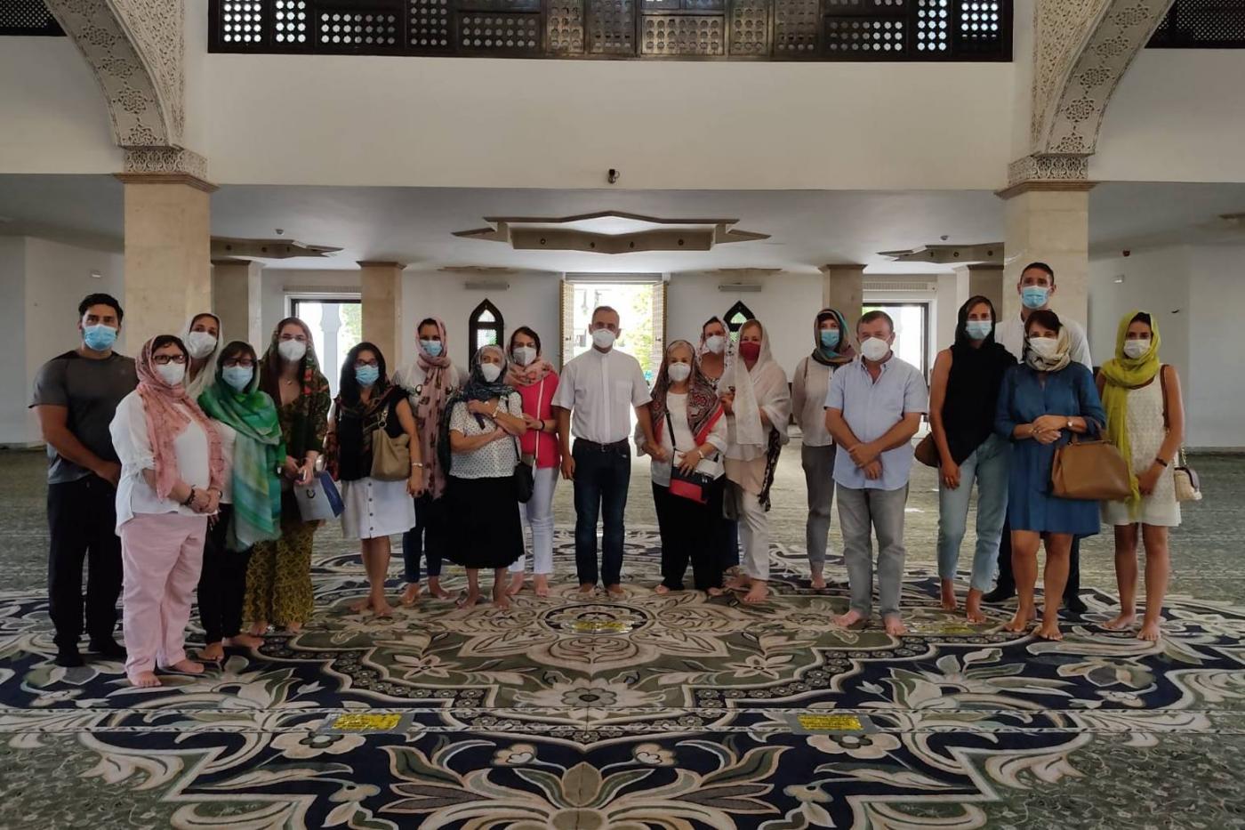 Alumnos del CESET visitan la Mezquita de Fuengirola