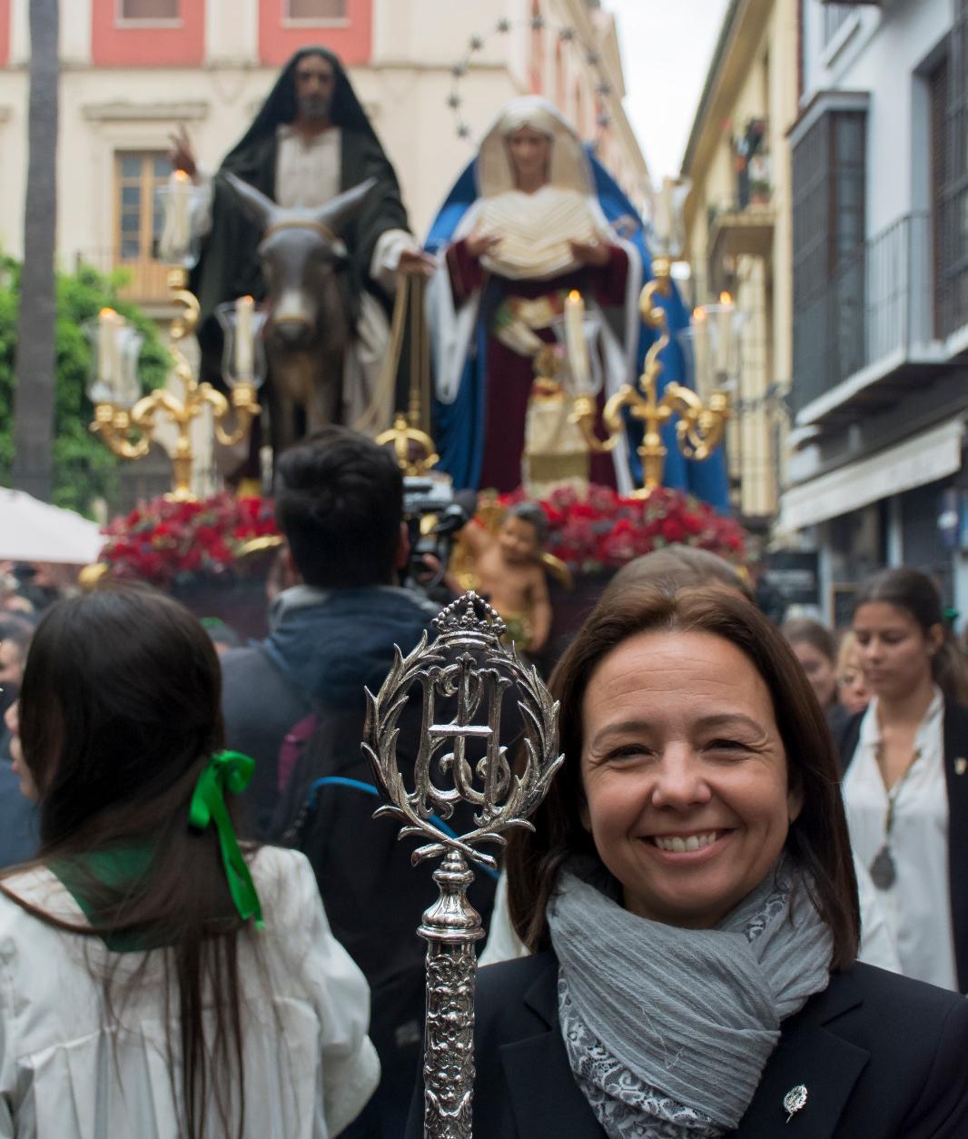 Paloma Saborido: «En las cofradías puedo rezar de muchas maneras»