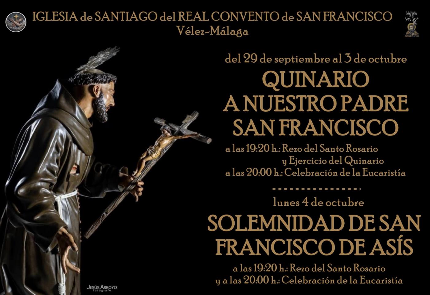 Vélez-Málaga celebra la fiesta de san Francisco de Asís