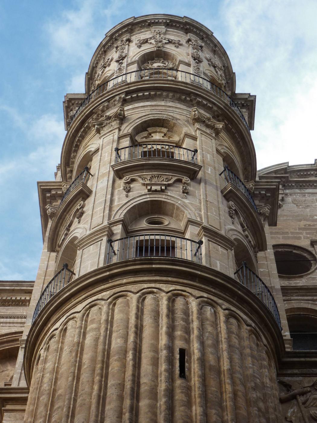 Cubillo oeste de la Puerta de las Cadenas de la Catedral de Málaga