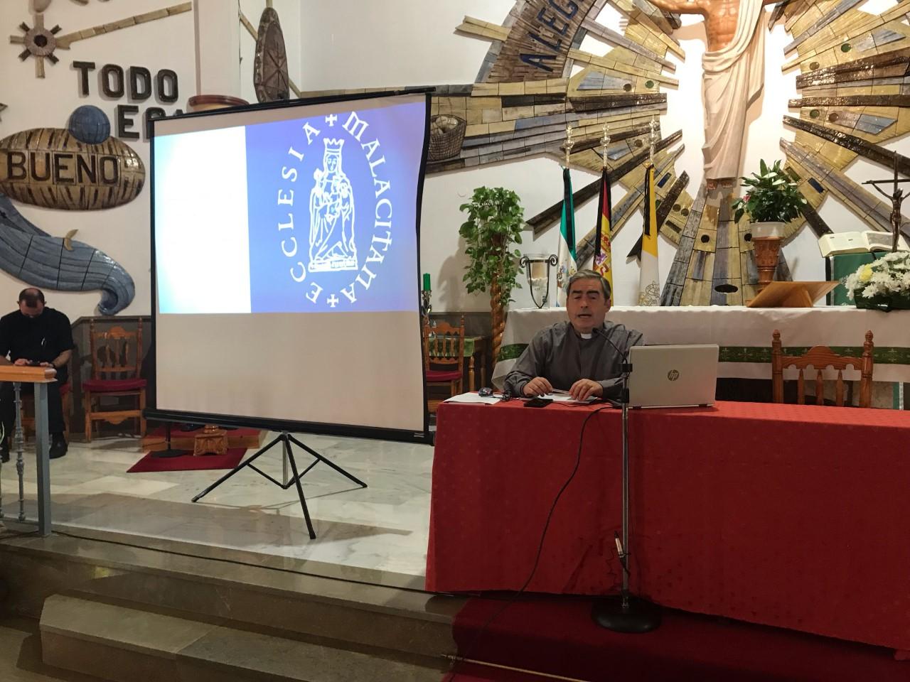 Presentación de las Prioridades Pastorales Diocesanas, por el vicario para la Evangelización, Javier Guerrero, en los arciprestazgos de Marbella-Estepona y Fuengirola-Torremolinos
