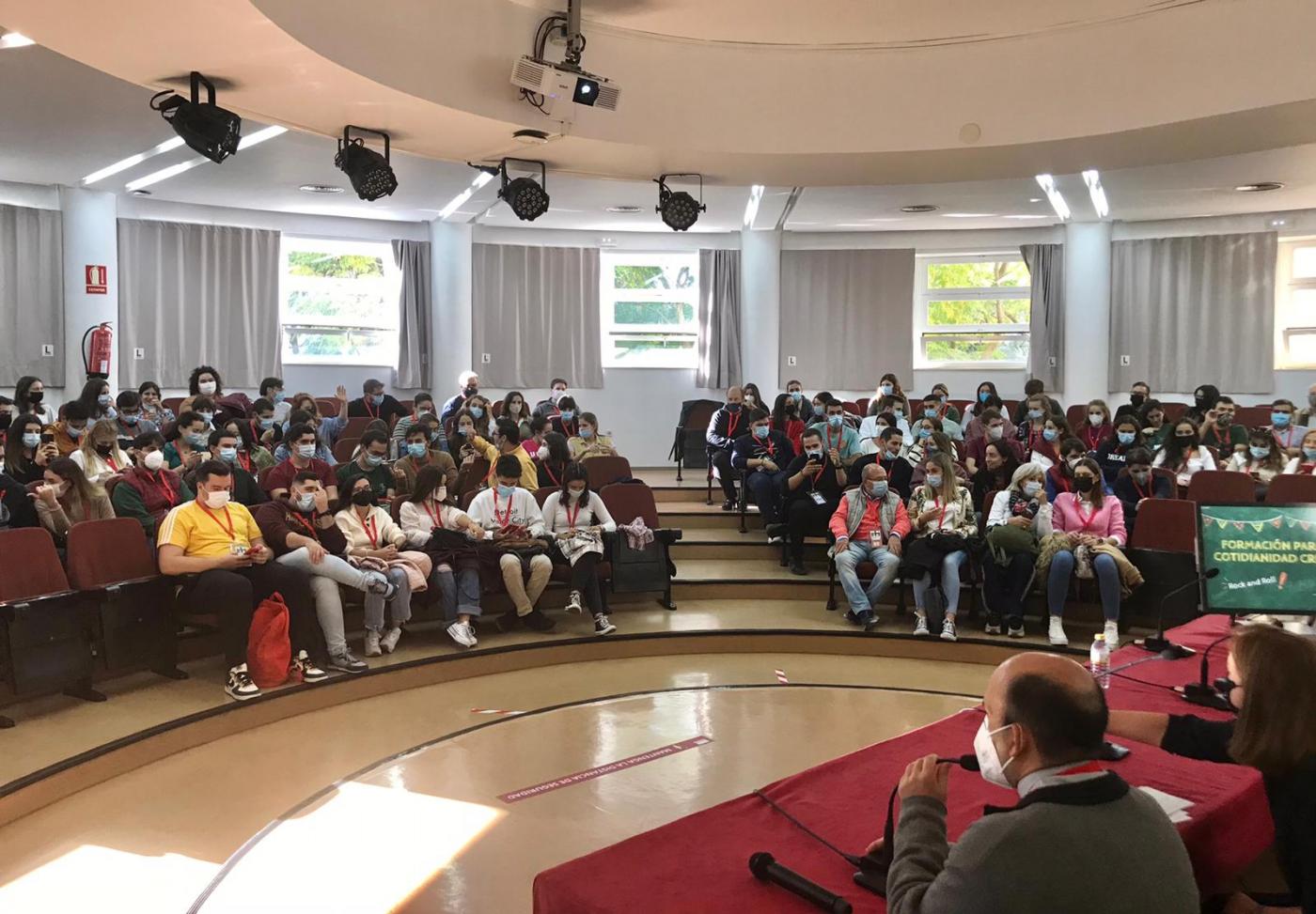 Malagueños en el encuentro de Universitarios del sur de España