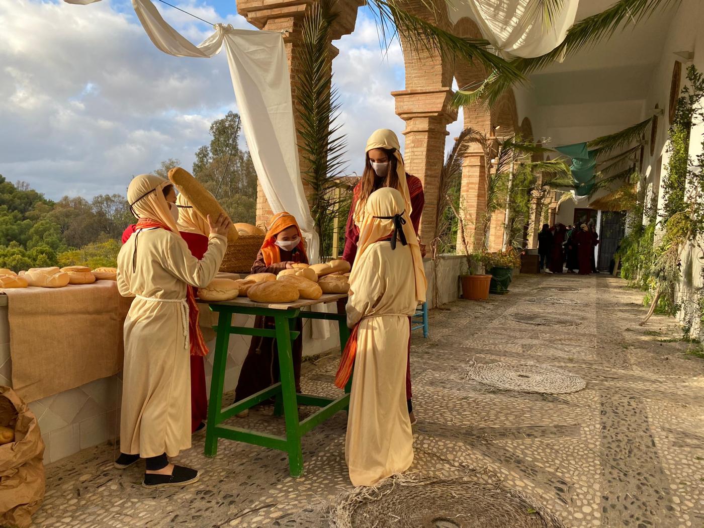 Más de 1.200 niños y jóvenes visitan el Belén Viviente Diocesano