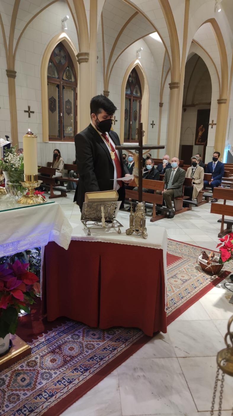 El Hermano Mayor y la Junta de Gobierno de la Cofradía Castrense juran sus cargos
