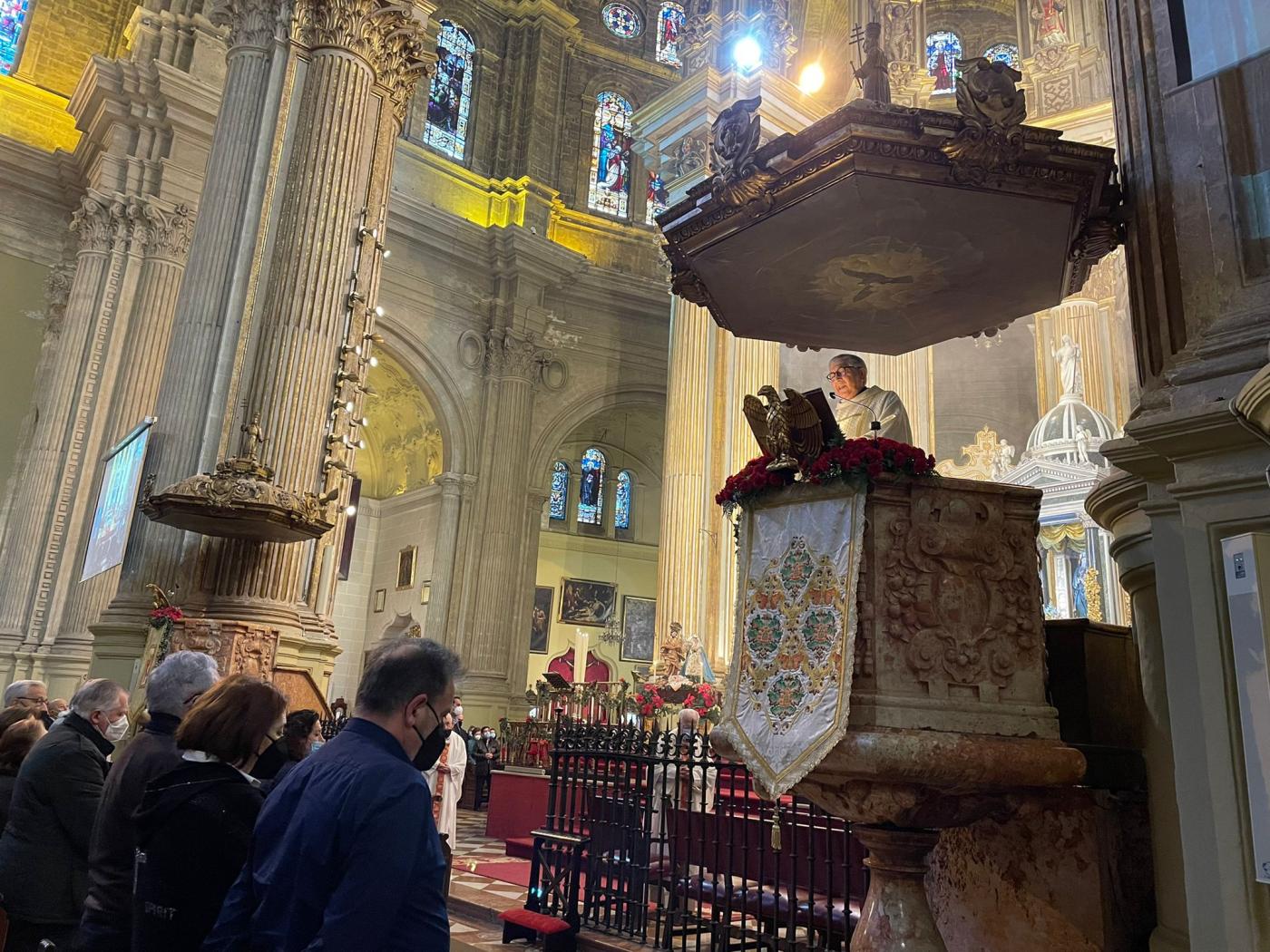 Día de la Sagrada Familia 2021 en la Catedral de Málaga // E. LLAMAS