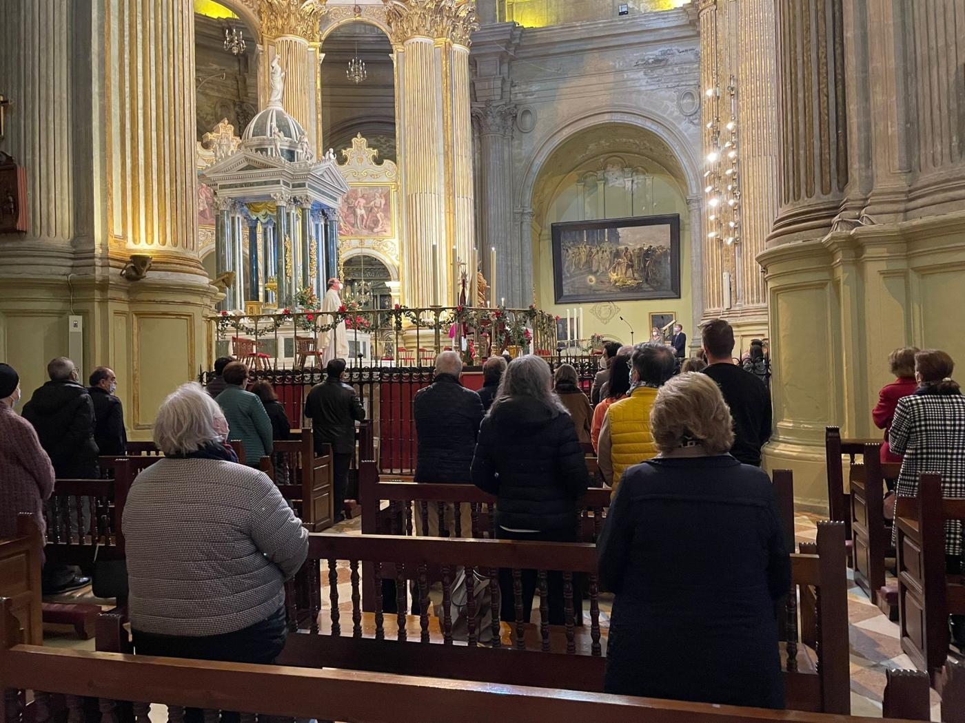 Día de la Sagrada Familia 2021 en la Catedral de Málaga // E. LLAMAS