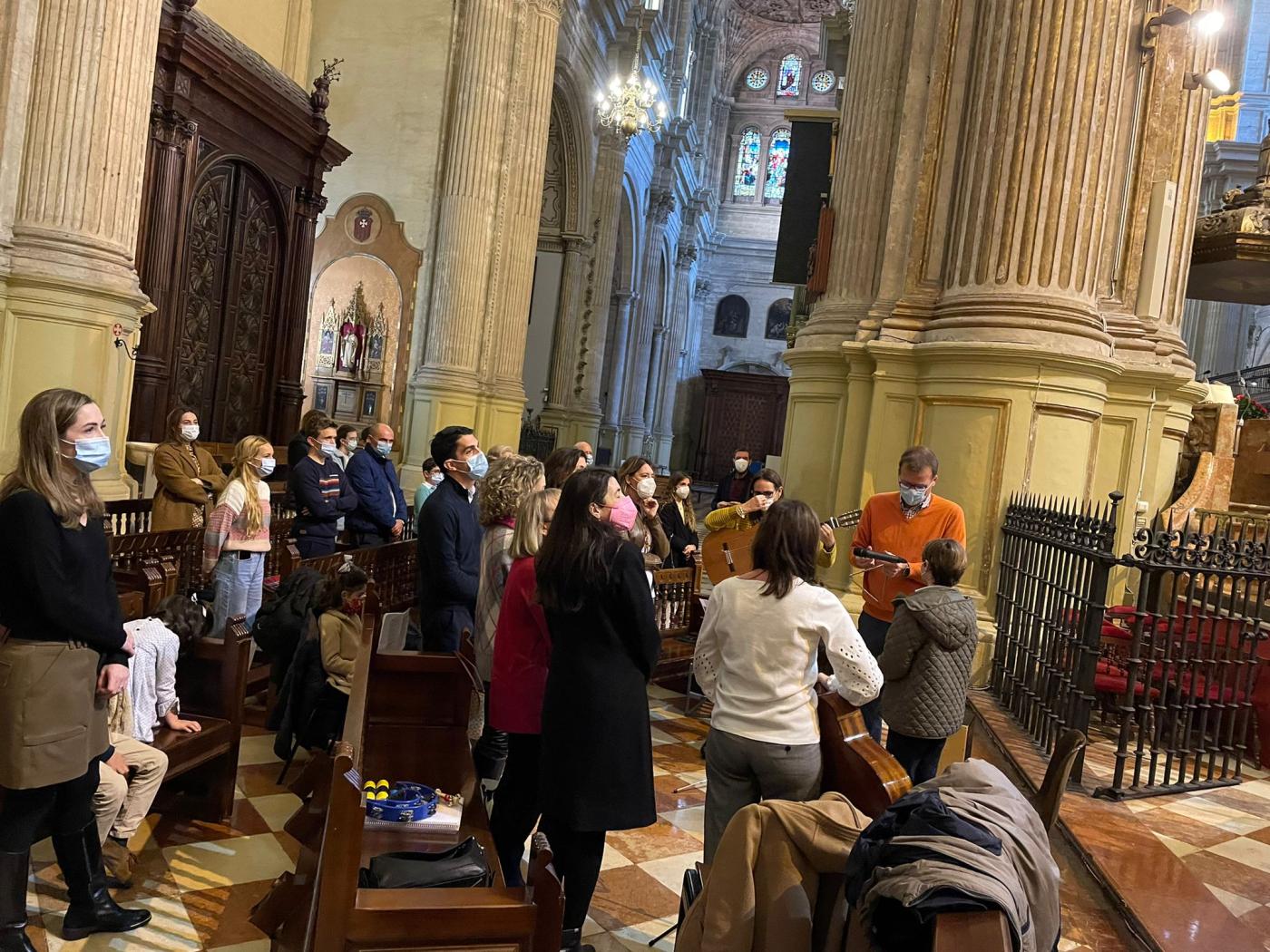 Día de la Sagrada Familia 2021 en la Catedral de Málaga // E. LLAMAS