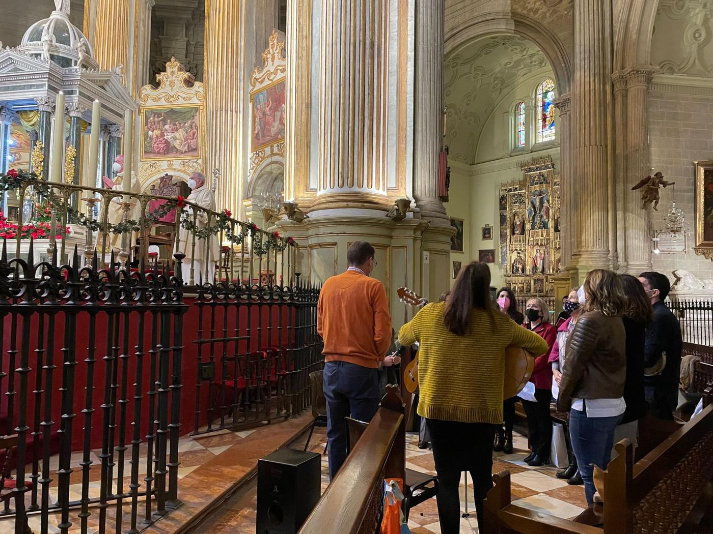 Día de la Sagrada Familia 2021 en la Catedral de Málaga // E. LLAMAS