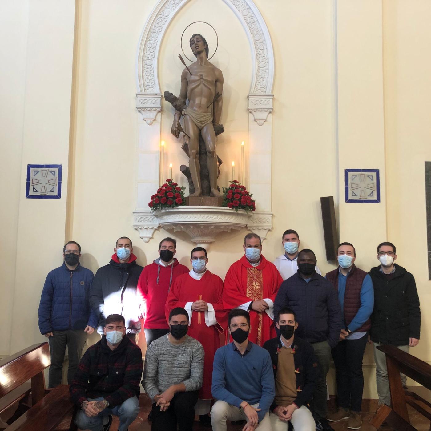 El Seminario de Málaga celebra a san Sebastián