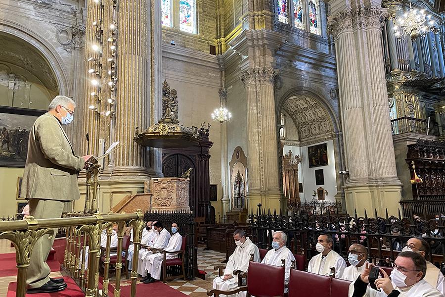 Asamblea Final de la Fase Diocesana Sinodal, en la Catedral de Málaga // E. LLAMAS