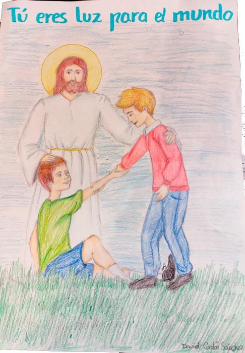 Un niño malagueño, entre los ganadores del certamen de dibujo de la Infancia Misionera de este año