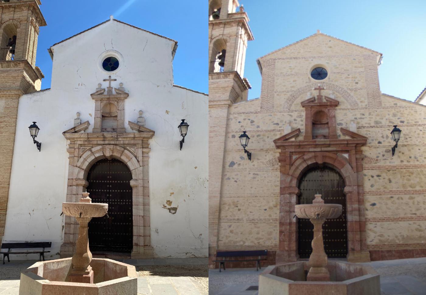 San Miguel de Antequera vuelve a lucir su fachada primigenia