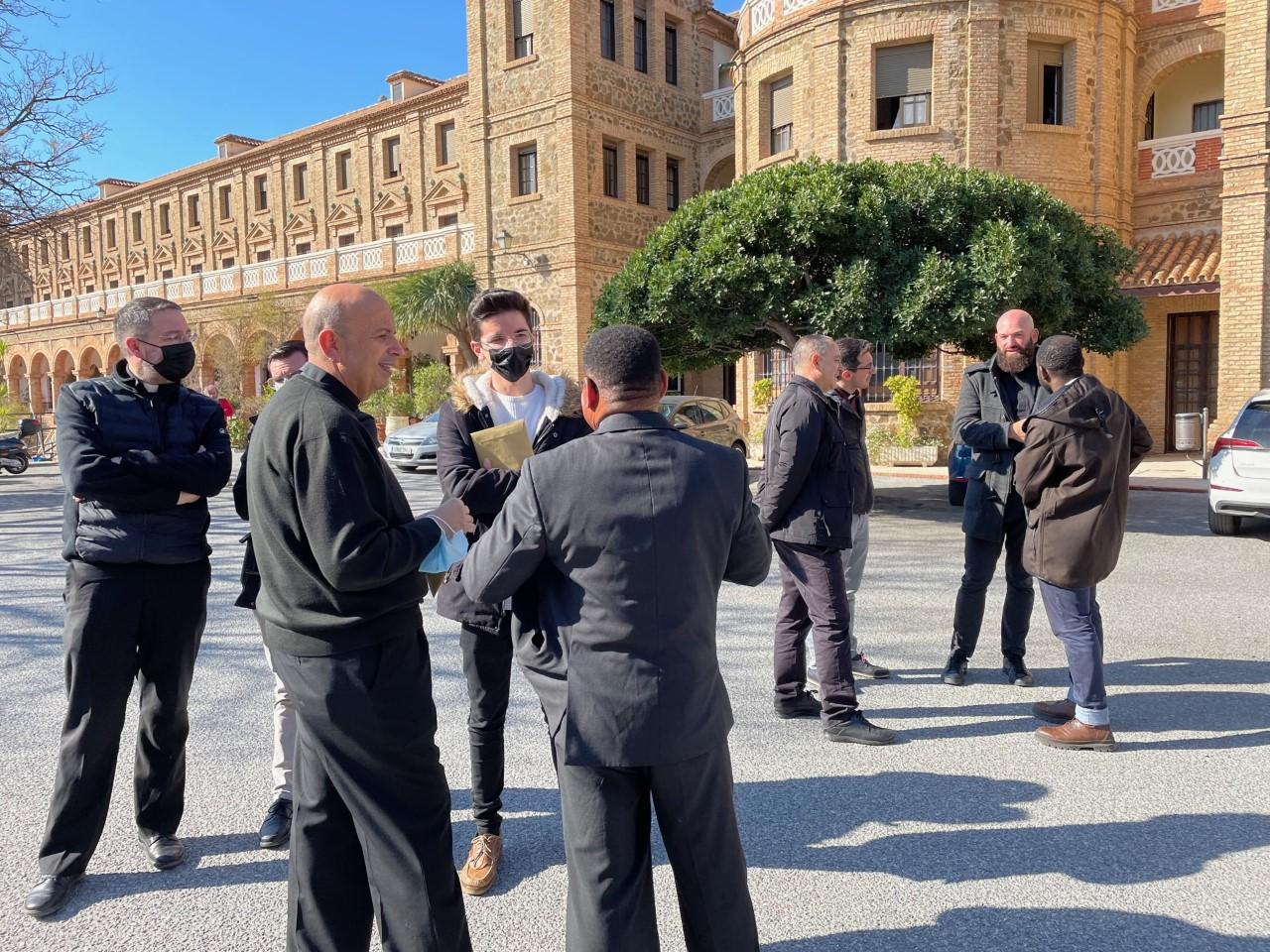 Retiro de Cuaresma para el Clero, en la Capilla del Buen Pastor del Seminario de Málaga // E. LLAMAS