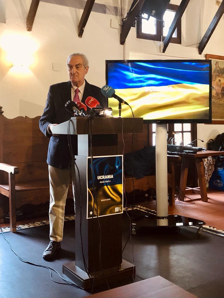 Presentación del acuerdo entre Fundación el Pimpi y Ayuda a la Iglesia Necesitada. FOTO: PAULA GARCÍA