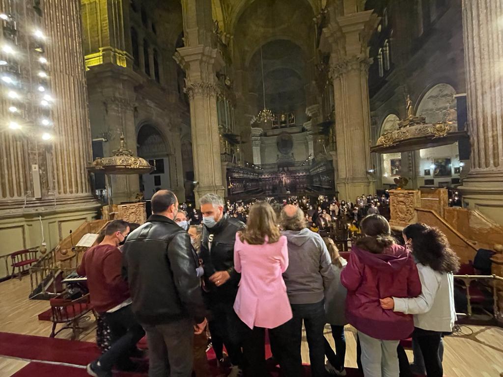 Oración Juntos por la Paz en la Catedral de Málaga