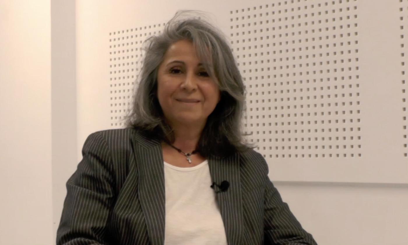 Merche Vega durante la tercera de las charlas cuaresmales online 2022