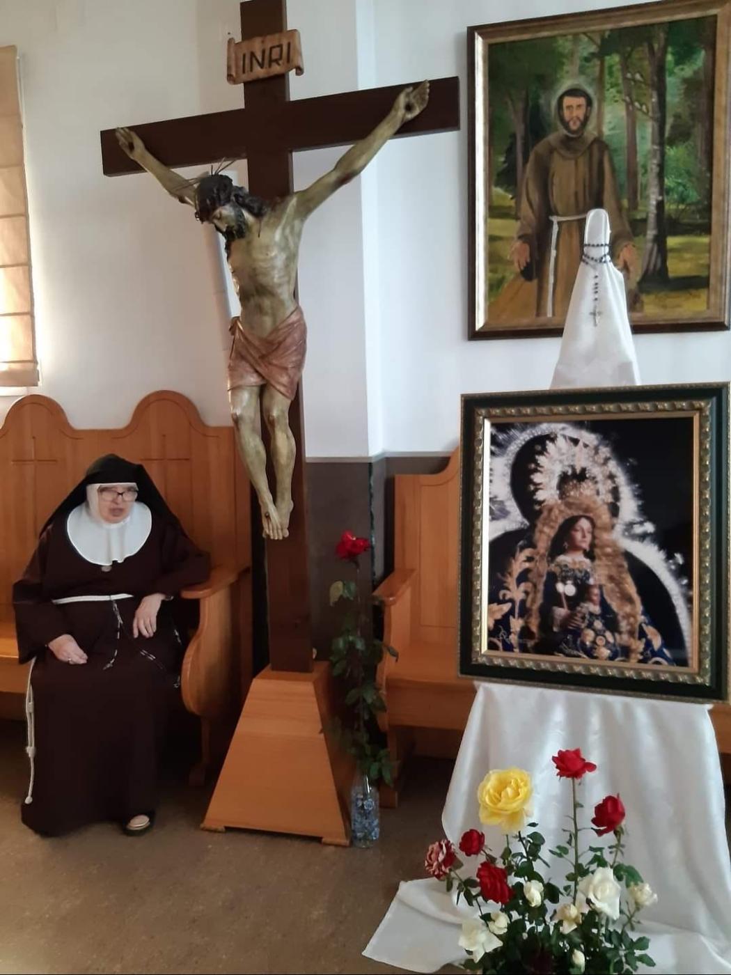 Sor Encarnación, Hermana Clarisa del Monasterio de Nuestra Señora de Gracia, en Vélez-Málaga
