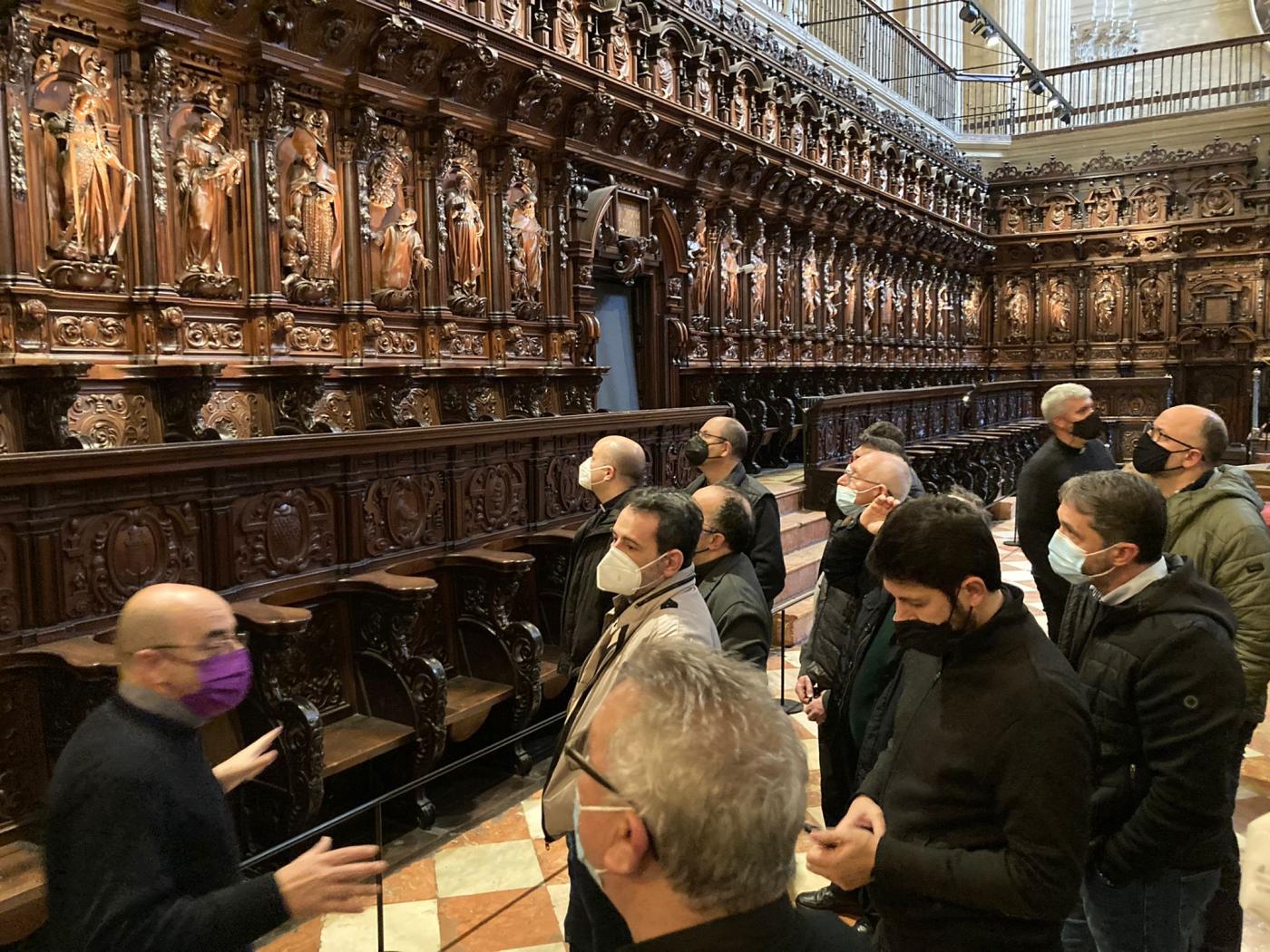 Visita cultural en las Jornadas de delegados y responsables de Catecumenado celebradas en Málaga