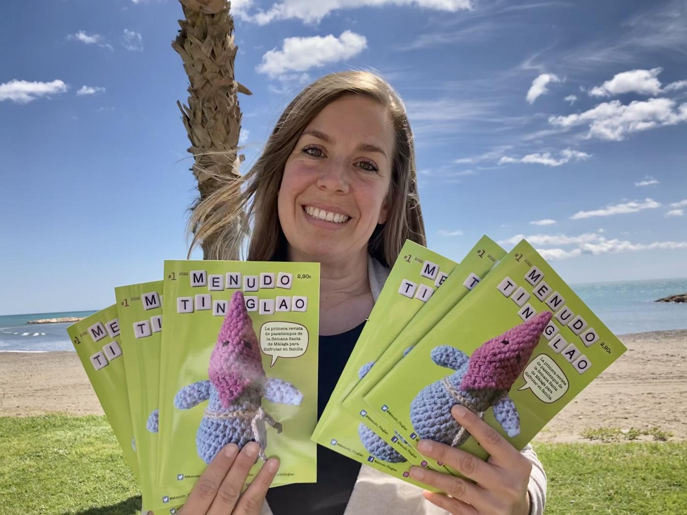 Una malagueña lanza la primera revista de pasatiempos de Semana Santa