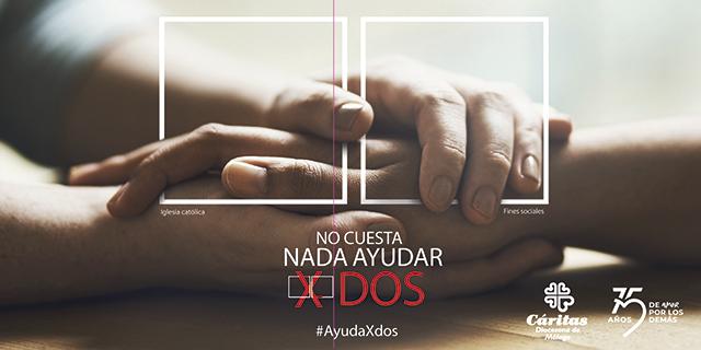 Cáritas invita a “ayudar X dos” en la declaración de la Renta
