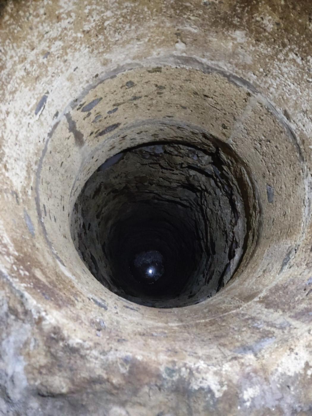 Interior del pozo de la Catedral