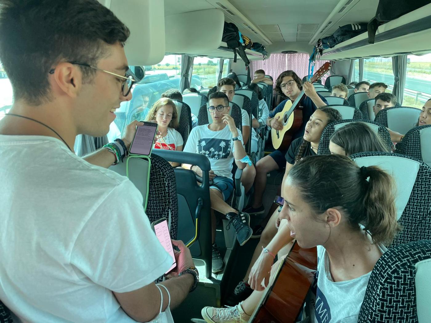 Los jóvenes de Málaga, en la Peregrinación Europea a Santiago