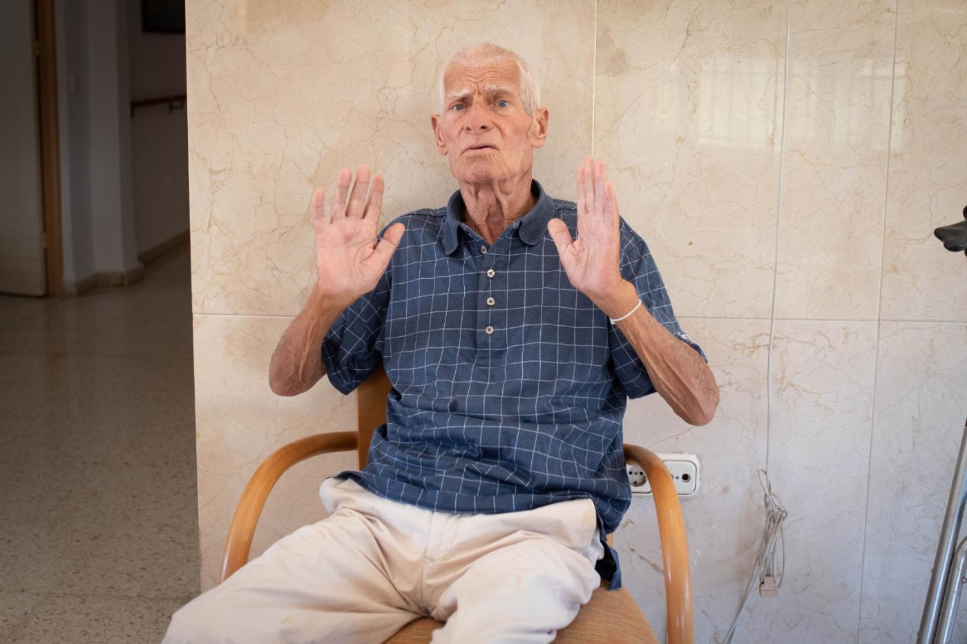 Herbert en el Cottolengo de Málaga