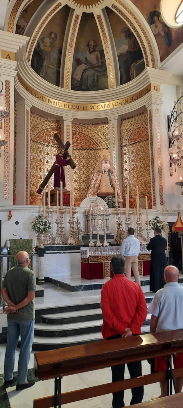 En la Basílica de la Esperanza