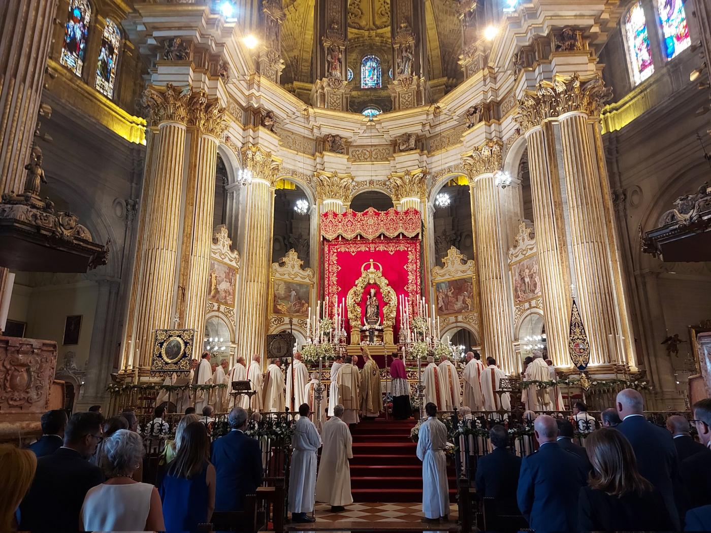Vuelve a ver el pontifical de Santa María de la Victoria, patrona de Málaga