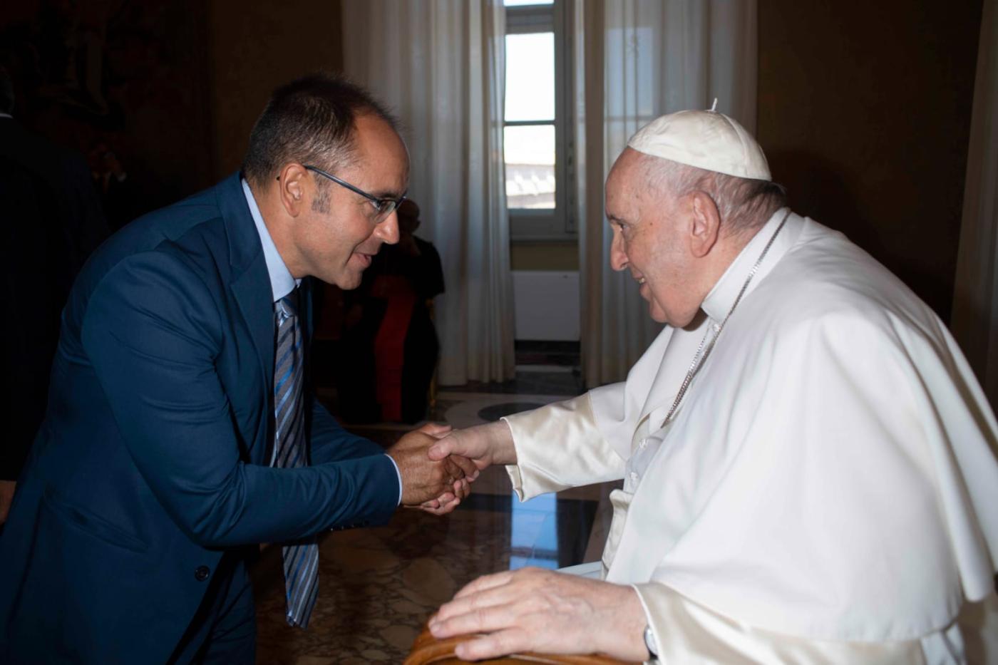 Francisco Sánchez: «Pude hablarle al Papa del 30 aniversario de Colichet y me pidió su teléfono»