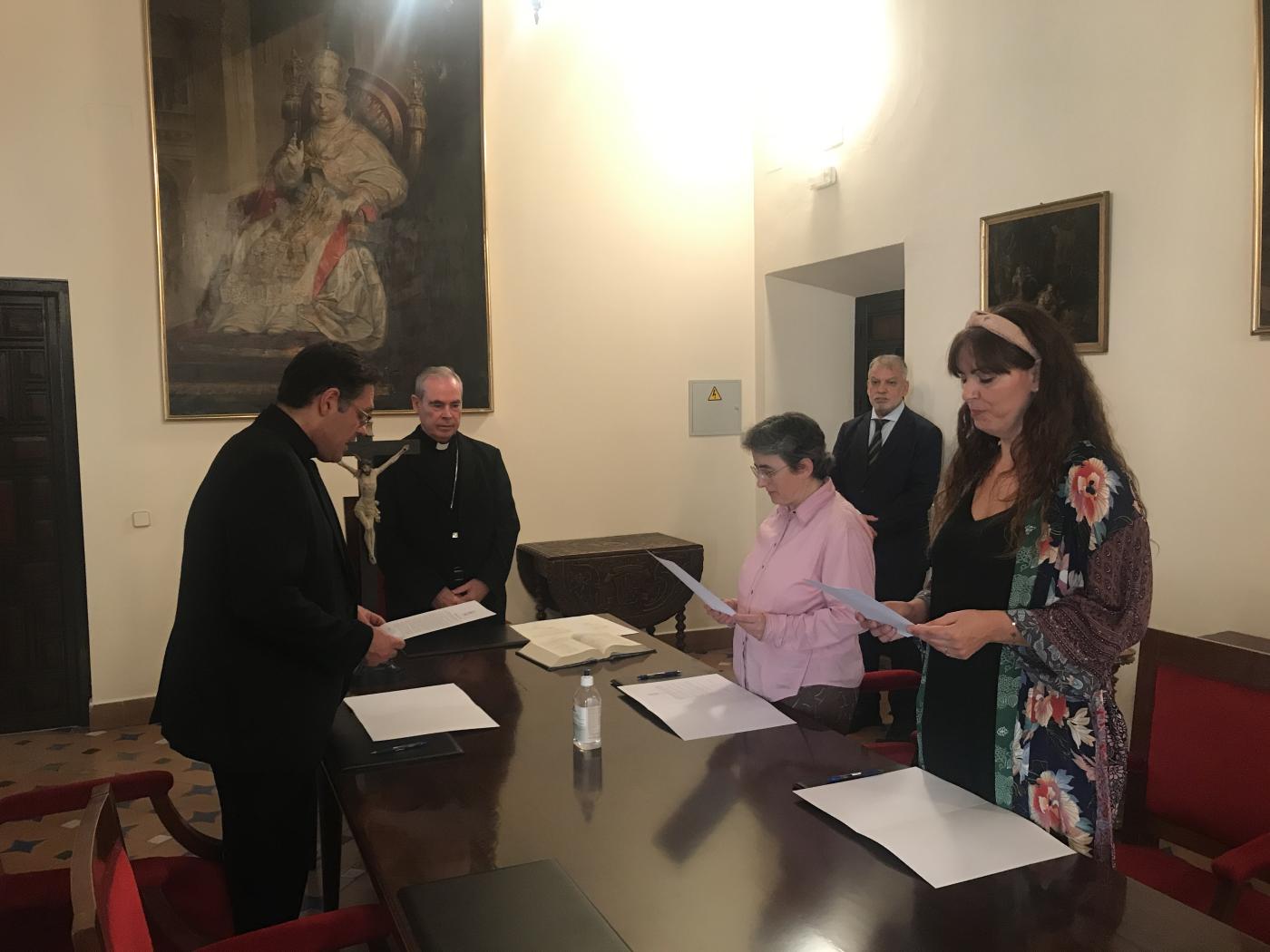 Juramento y profesión de fe de miembros de las Comisiones Históricas de causas de beatificación