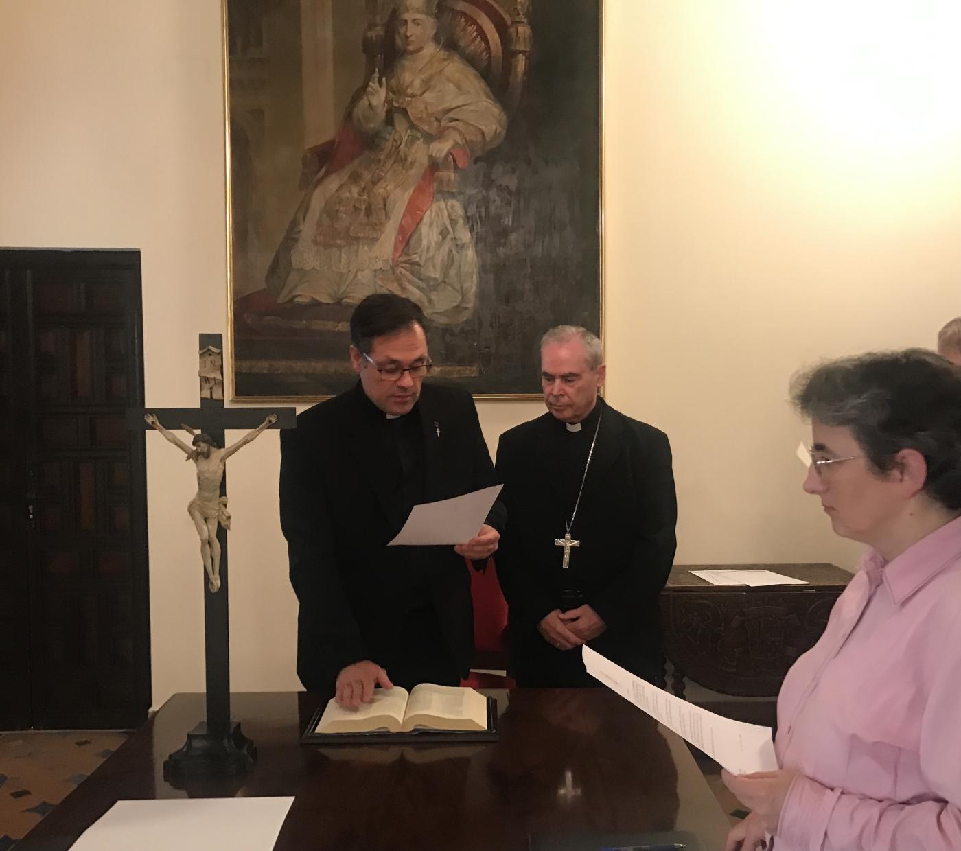 Juramento y profesión de fe de miembros de las Comisiones Históricas de causas de beatificación