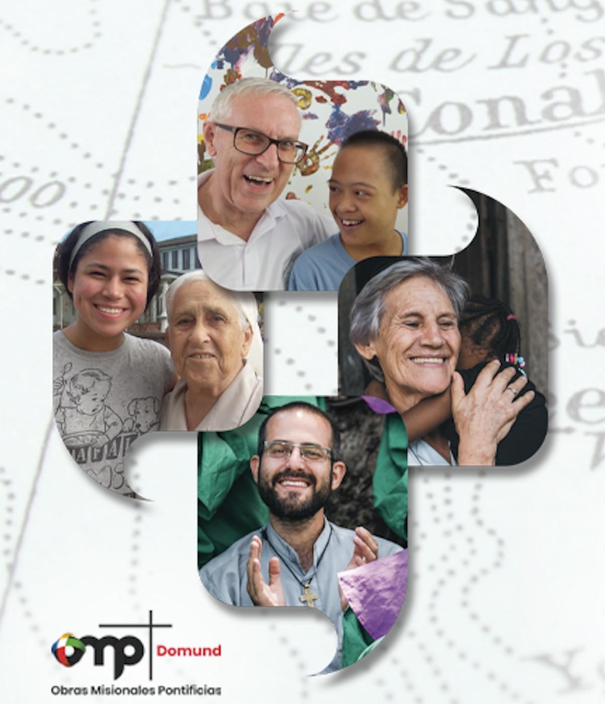 Detalle del cartel del Domund 2022