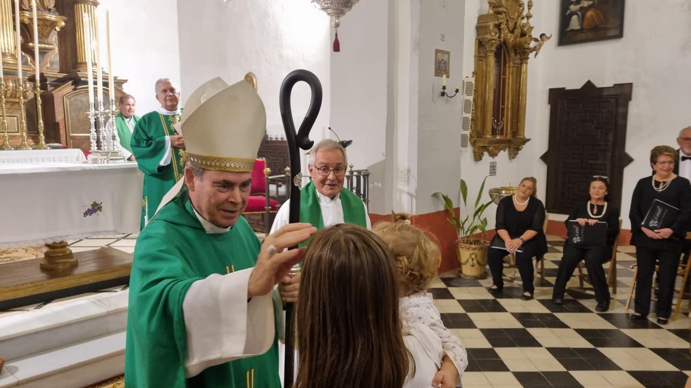 Casabermeja vivió una Visita Pastoral con ministerios de lectorado y acolitado