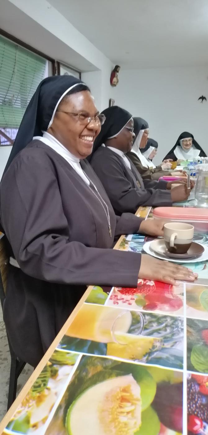 Una nueva clarisa en el barrio de Capuchinos