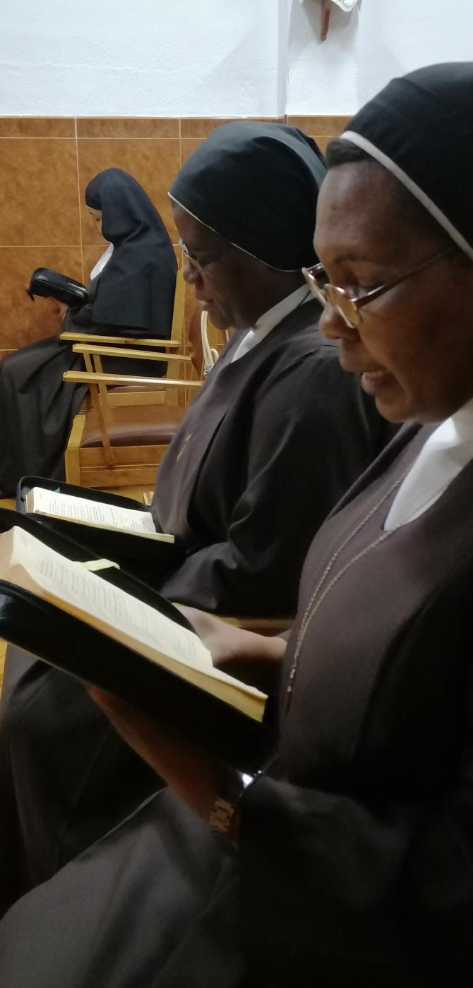 Una nueva clarisa en el barrio de Capuchinos