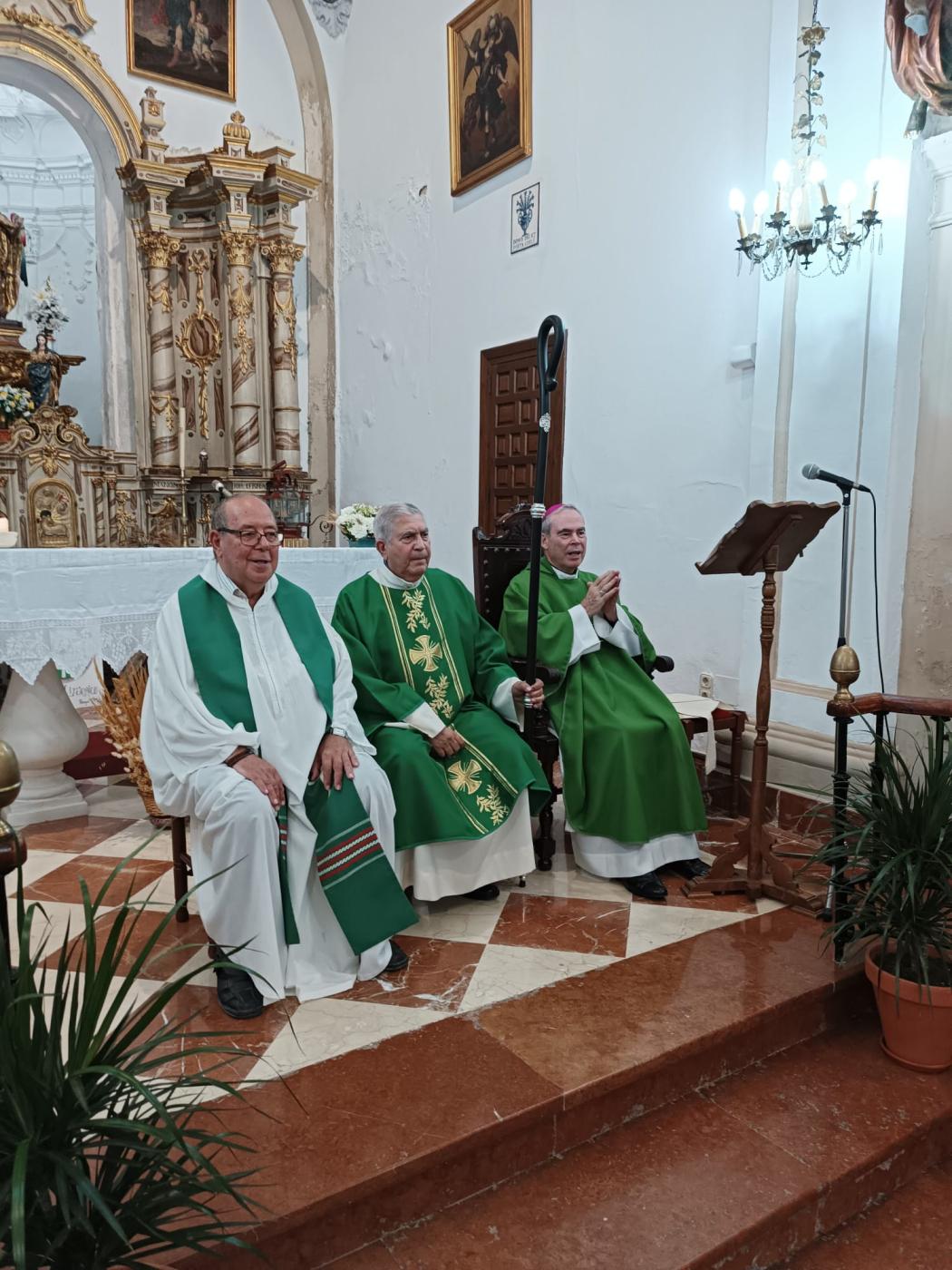 Visita Pastoral del Sr. Obispo a la parroquia de San Miguel, en Antequera