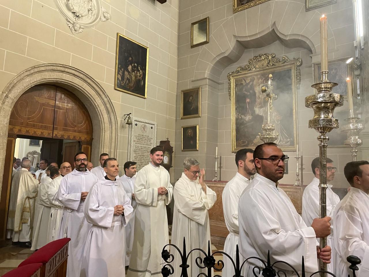 Ordenación de ocho diáconos en la Catedral de Málaga // E. LLAMAS