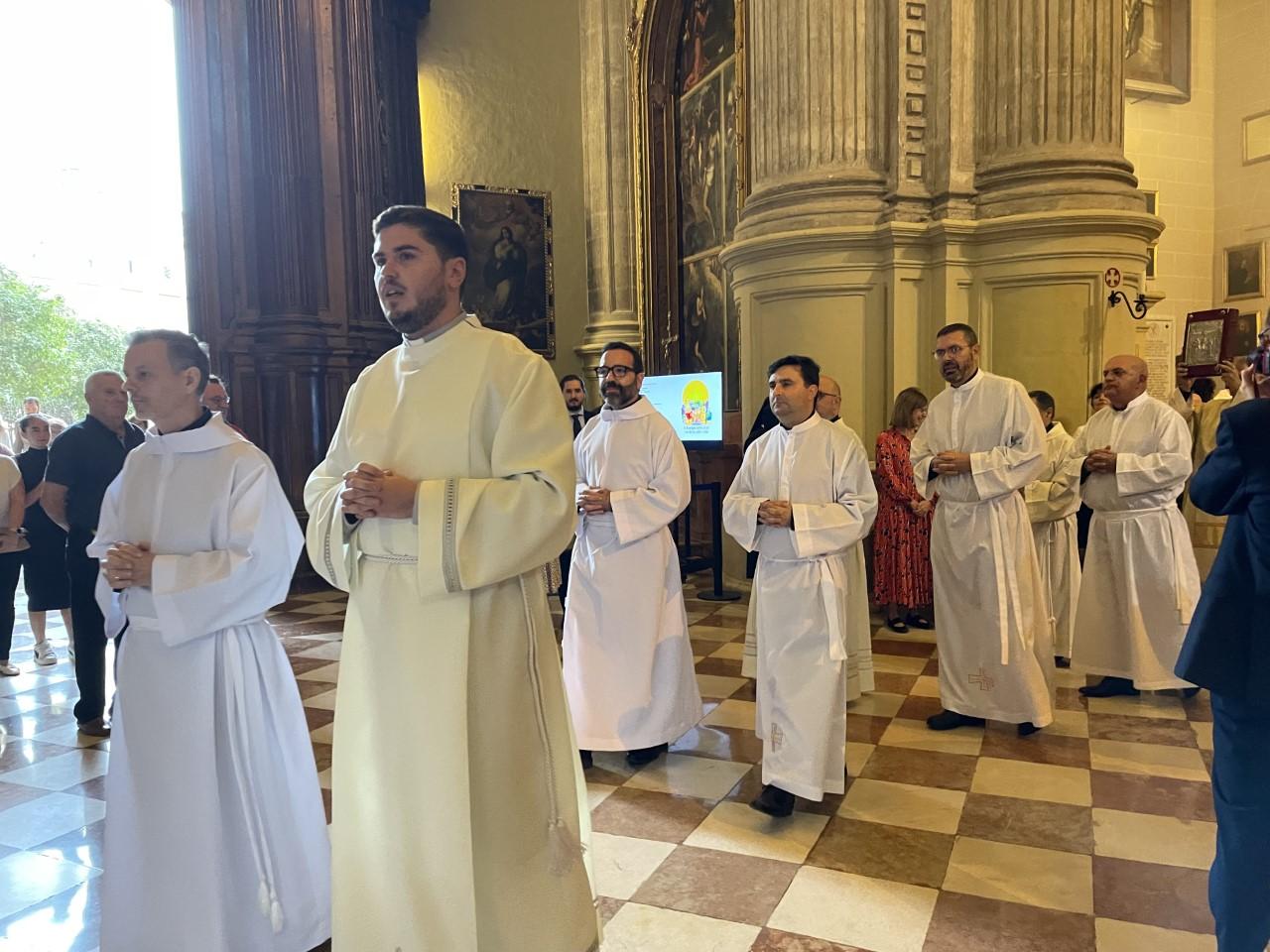 Ordenación de ocho diáconos en la Catedral de Málaga // E. LLAMAS