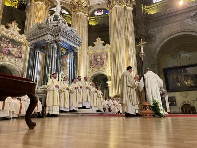 Ordenación de ocho diáconos en la Catedral de Málaga // E. LLAMAS