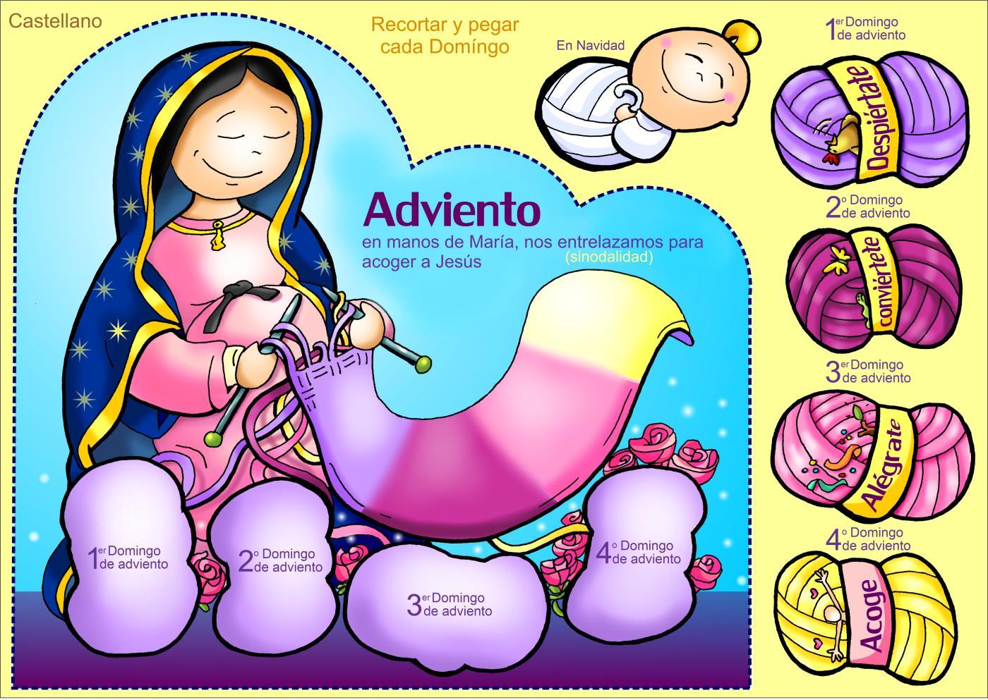 Fano ofrece un mural para recorrer el Adviento